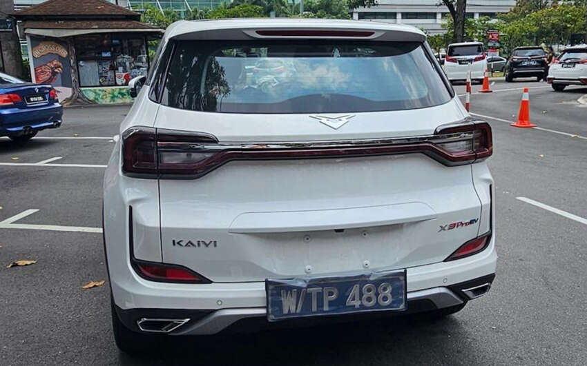 Kaiyi X3 Pro EV sighted in Cyberjaya – 163 PS/280 Nm B-SUV, 53 kWh LFP battery, 401 km range NEDC 1791419