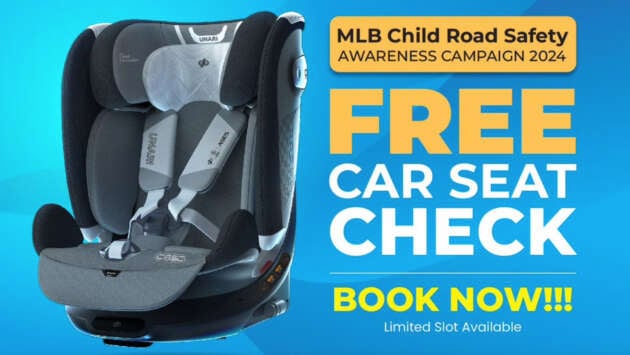 MIROS Car Seat Testing Event at My Lovely Baby Puchong; July 13, 10am-3pm, free admission