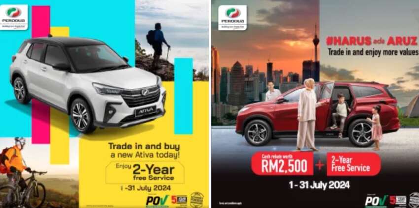 Trade-in for a Perodua Ativa, Aruz for two years free service – 7-seater gets extra RM2.5k off, ends July 31 1795181