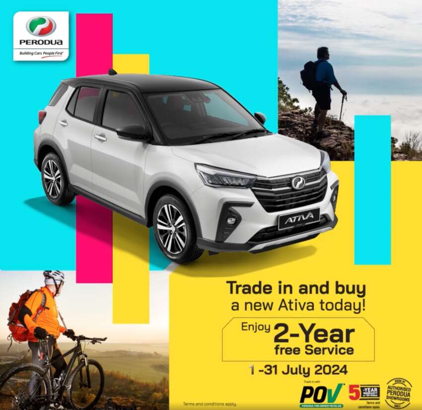 Trade-in for a Perodua Ativa, Aruz for two years free service – 7-seater gets extra RM2.5k off, ends July 31 1795176