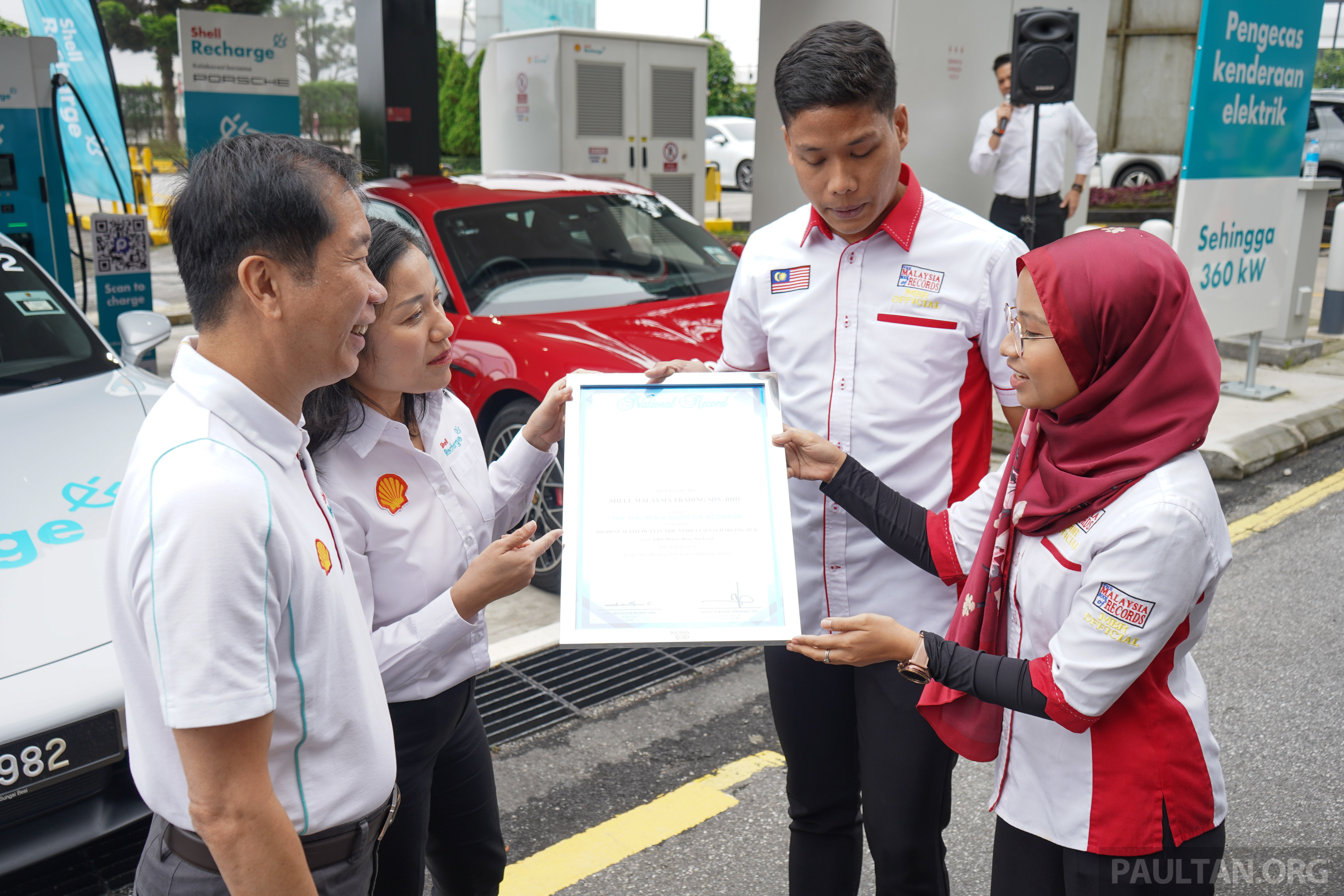 Shell Recharge Malaysia Genting Electric Vehicle Charging Center Launched-13