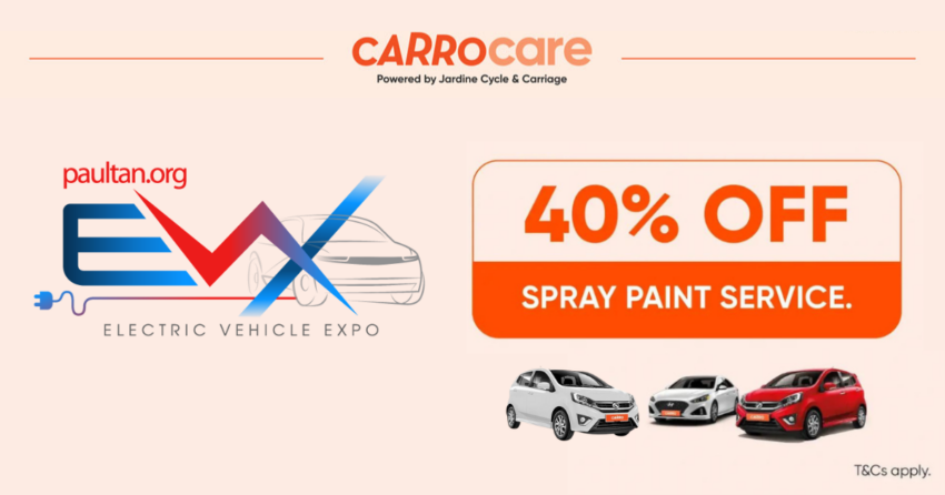 EVx 2024: Carro Care body & paint service – sign up at the event to respray your car from just RM1,800! 1790265