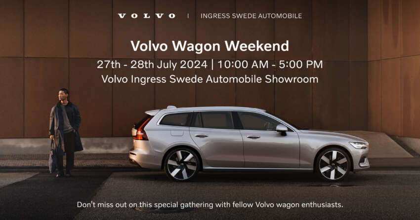 Have a Wagon Weekend at Ingress Swede Automobile Mutiara Damansara with the Volvo V60, and more 1795534