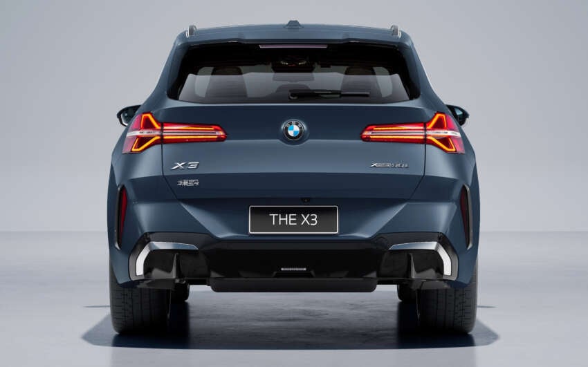 BMW X3 gains LWB version for the first time in China – stretched G45 comes with 110 mm longer wheelbase 1800597