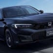 2024 Honda Civic facelift for Japan – hatchback only; new RS variant with six-speed manual, 1.5T added