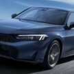 2024 Honda Civic facelift for Japan – hatchback only; new RS variant with six-speed manual, 1.5T added