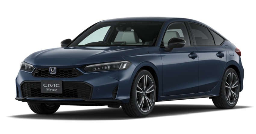 2024 Honda Civic facelift for Japan – hatchback only; new RS variant with six-speed manual, 1.5T added 1800295