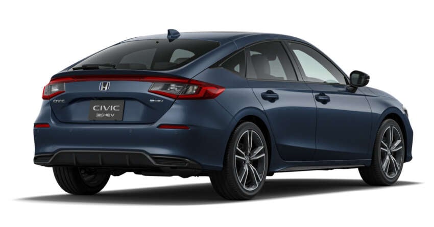 2024 Honda Civic facelift for Japan – hatchback only; new RS variant with six-speed manual, 1.5T added 1800296