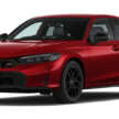 2024 Honda Civic facelift for Japan – hatchback only; new RS variant with six-speed manual, 1.5T added