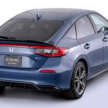 2024 Honda Civic facelift for Japan – hatchback only; new RS variant with six-speed manual, 1.5T added