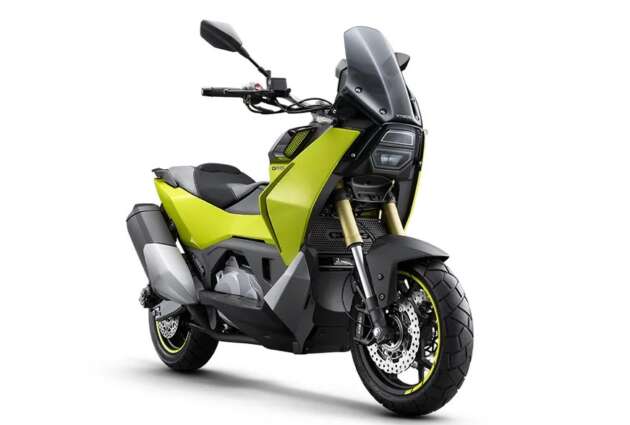 Kymco CV-R5 adventure scooter prototype shown