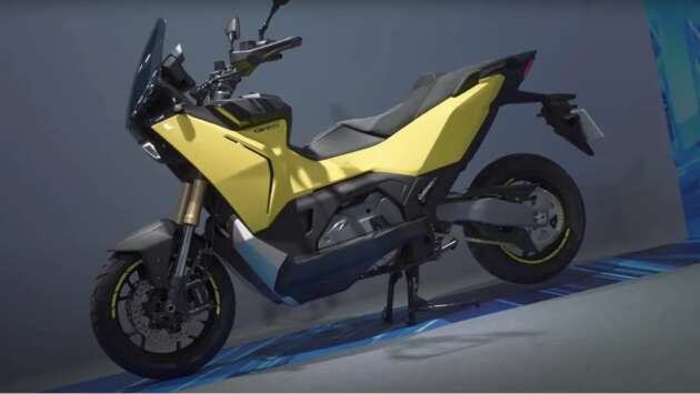 Kymco CV-R5 adventure scooter prototype shown