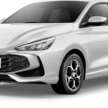 MG3 Hybrid+ 2024 dilancar di Thailand – hatchback segmen-B dengan 194 PS; dua varian; dari RM72k