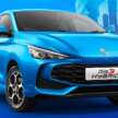 MG3 Hybrid+ 2024 dilancar di Thailand – hatchback segmen-B dengan 194 PS; dua varian; dari RM72k