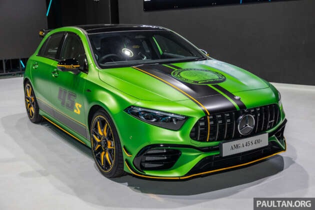 Mercedes-AMG A45S 4Matic+ Limited Edition – 421 PS/500 Nm hatch goes full flash, 10 units, RM558,888