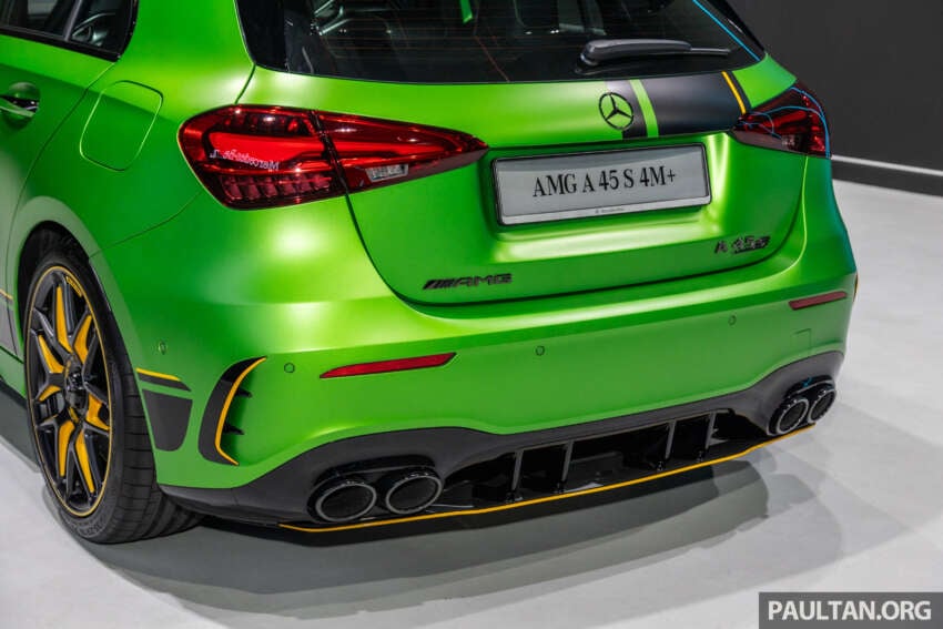 Mercedes-AMG A45S 4Matic+ Limited Edition – 421 PS/500 Nm hatch goes full flash, 10 units, RM558,888 1800988