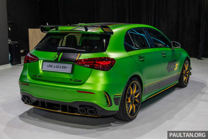 Mercedes-AMG A45S 4Matic+ Limited Edition – 421 PS/500 Nm hatch goes full flash, 10 units, RM558,888 1800964