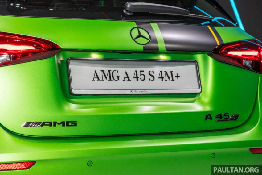 Mercedes-AMG A45S 4Matic+ Limited Edition – 421 PS/500 Nm hatch goes full flash, 10 units, RM558,888 1800992