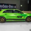 Mercedes-AMG A45S 4Matic+ Limited Edition – 421 PS/500 Nm hatch goes full flash, 10 units, RM558,888