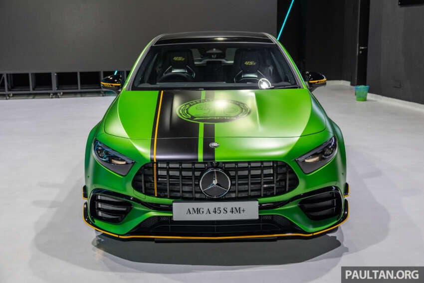 Mercedes-AMG A45S 4Matic+ Limited Edition – 421 PS/500 Nm hatch goes full flash, 10 units, RM558,888 1800967