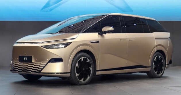 Xpeng X9 – fully electric 7-seat MPV with up to 503 PS, 702 km CLTC EV range; should this come to Malaysia?