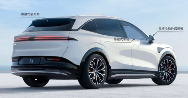 2024 Zeekr 7X debuts in Chengdu – Tesla Model Y, Xpeng G6 rival; up to 646 PS, 780 km CLTC EV range