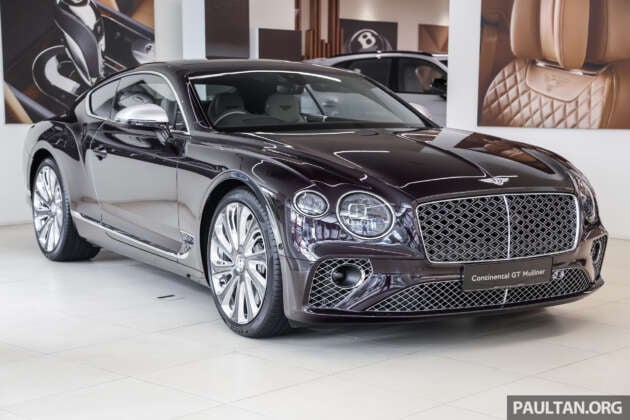 Bentley Mulliner Collections range is now in Malaysia – Conti GT, Flying Spur, Bentayga EWB; from RM3.25m