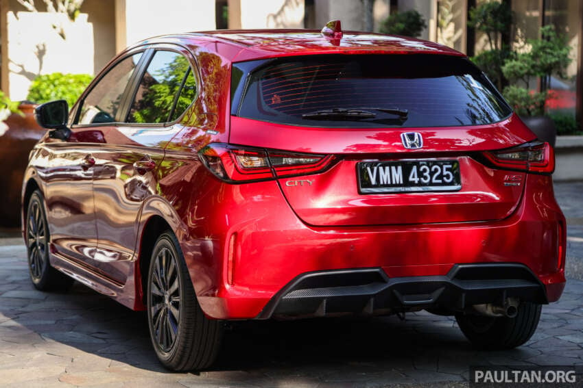 PANDU UJI: Honda City Hatchback facelift 2024 taruhan gaya menawan; sensasi prestasi dikekalkan 1800162