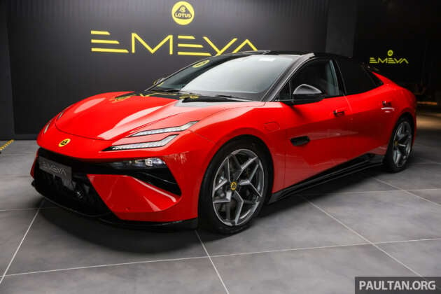 2024 Lotus Emeya EV launched in Malaysia – Taycan rival with up to 905 hp, 610 km range, from RM555k