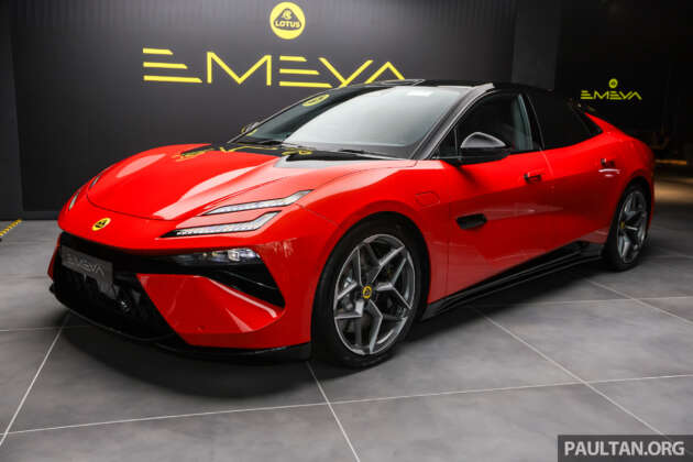 Lotus Emeya dilancar di Malaysia – RM555k-RM777k, EV GT 4 pintu sehingga 918PS, 0-100 km/j 2.78 saat!