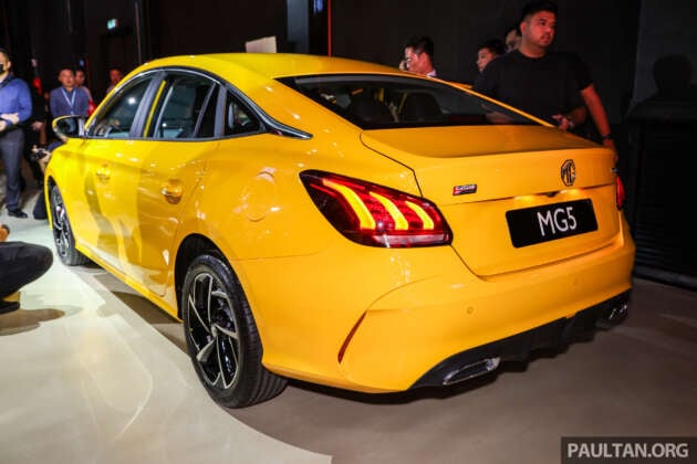 2024 MG5 sedan previewed in Malaysia – Civic size, City price; 1.5L NA, CVT; estimated from under RM100k