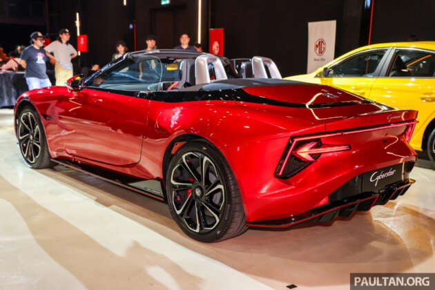 MG Cyberster 2024 buat kemunculan sulung di Malaysia – roadster EV 544 PS bakal dilancar di sini