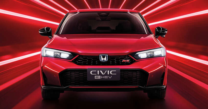 2025 Honda Civic facelift launched in Thailand – 1.5L Turbo, e:HEV powertrains; three variants from RM132k 1799132