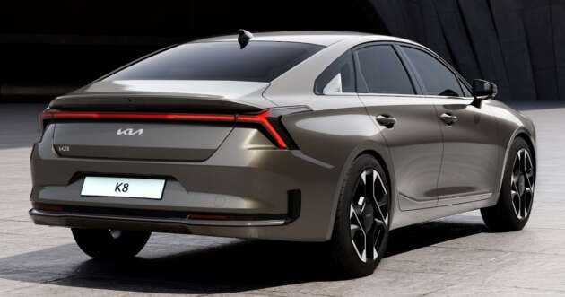 2025 Kia K8 – 2.5L, 3.5L petrol and hybrid engines, predictive suspension; from RM122k in South Korea