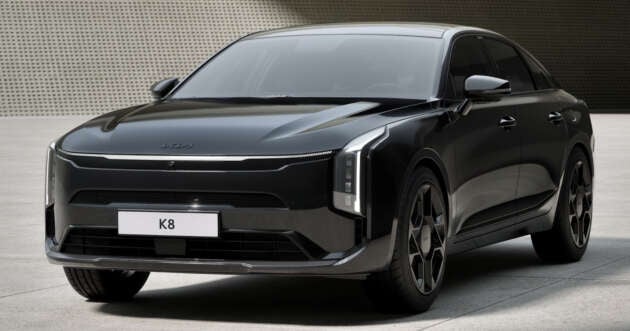 2025 Kia K8 – 2.5L, 3.5L petrol and hybrid engines, predictive suspension; from RM122k in South Korea