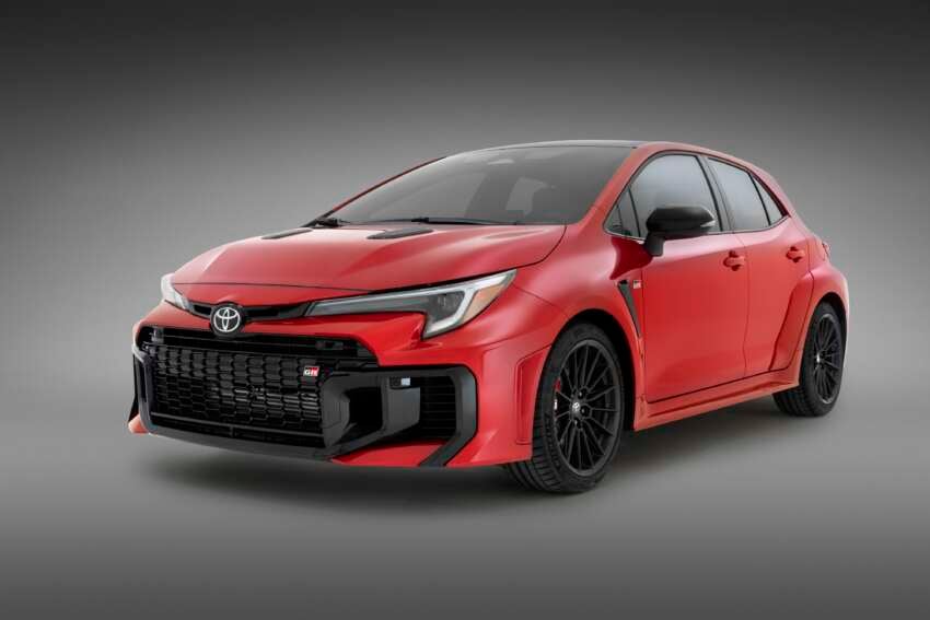 2025 Toyota GR Corolla facelift – new 8-speed auto, revised chassis, new front bumper increases cooling 1799573
