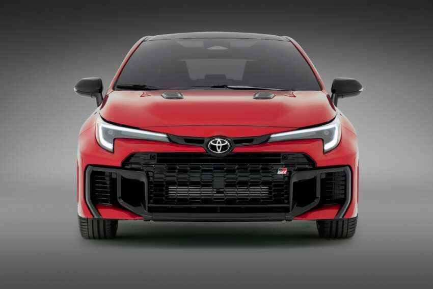 2025 Toyota GR Corolla facelift – new 8-speed auto, revised chassis, new front bumper increases cooling 1799574