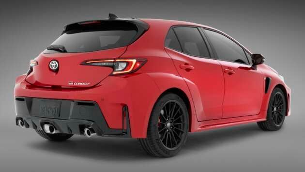 2025 Toyota GR Corolla facelift – new 8-speed auto, revised chassis, new front bumper increases cooling