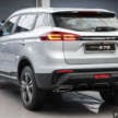 2025 Proton X70 facelift fully revealed – all-new front end, unique rear bumper, bigger screen with AACP