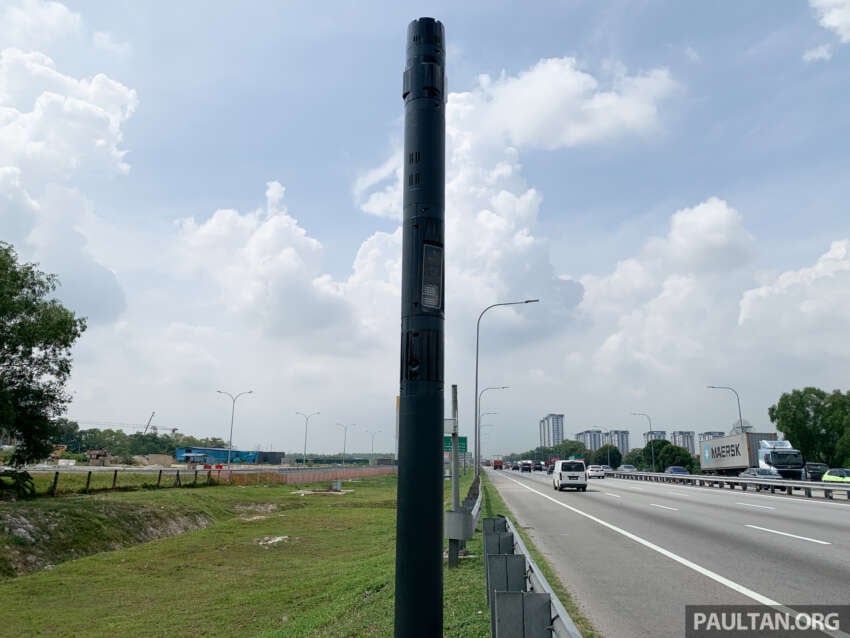 AES speed cameras in Malaysia updated – AWAS setup gets new pole design, now less visible to drivers 1801178