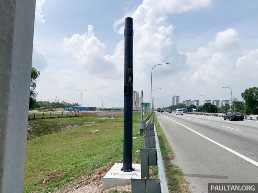 AES speed cameras in Malaysia updated – AWAS setup gets new pole design, now less visible to drivers 1801179