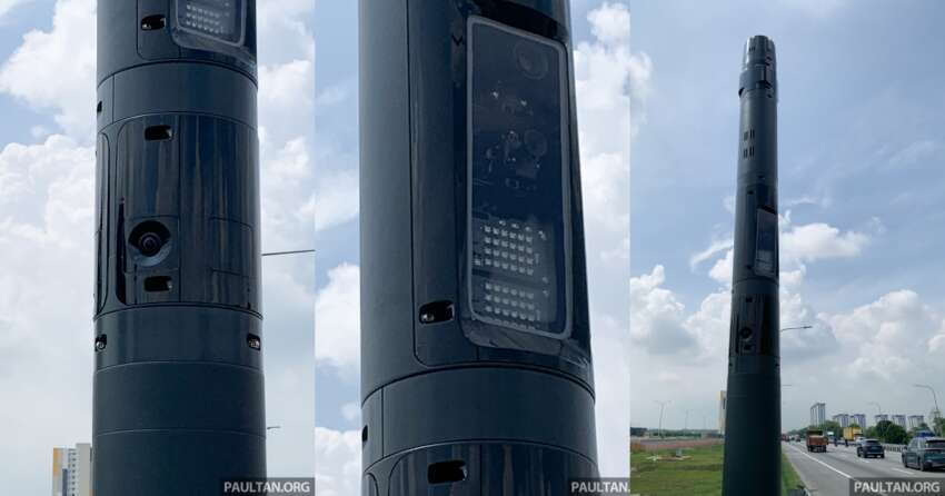 AES speed cameras in Malaysia updated – AWAS setup gets new pole design, now less visible to drivers 1801185