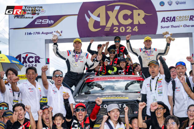AXCR 2024: Toyota Hilux Revo GR Sport TGR Thailand menang, Triton Mitsubishi Ralliart tidak bernasib baik