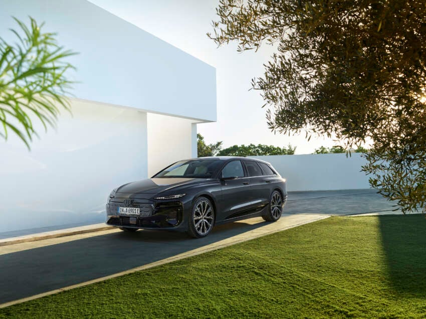 2025 Audi A6 e-tron EV: Sportback and Avant, RWD/S6 AWD, up to 551 PS, 756 km range, 270 kW DC charging 1798788