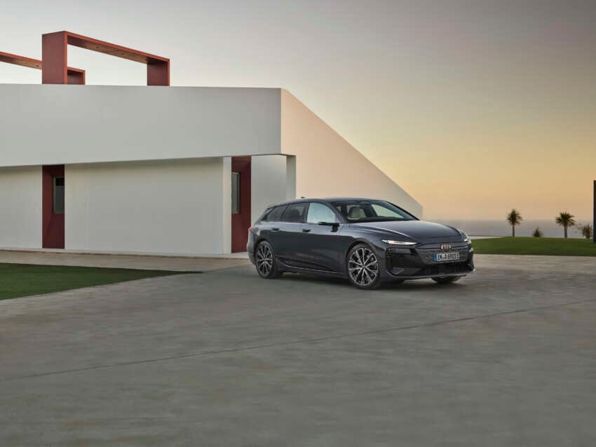 2025 Audi A6 e-tron EV: Sportback and Avant, RWD/S6 AWD, up to 551 PS, 756 km range, 270 kW DC charging 1798791