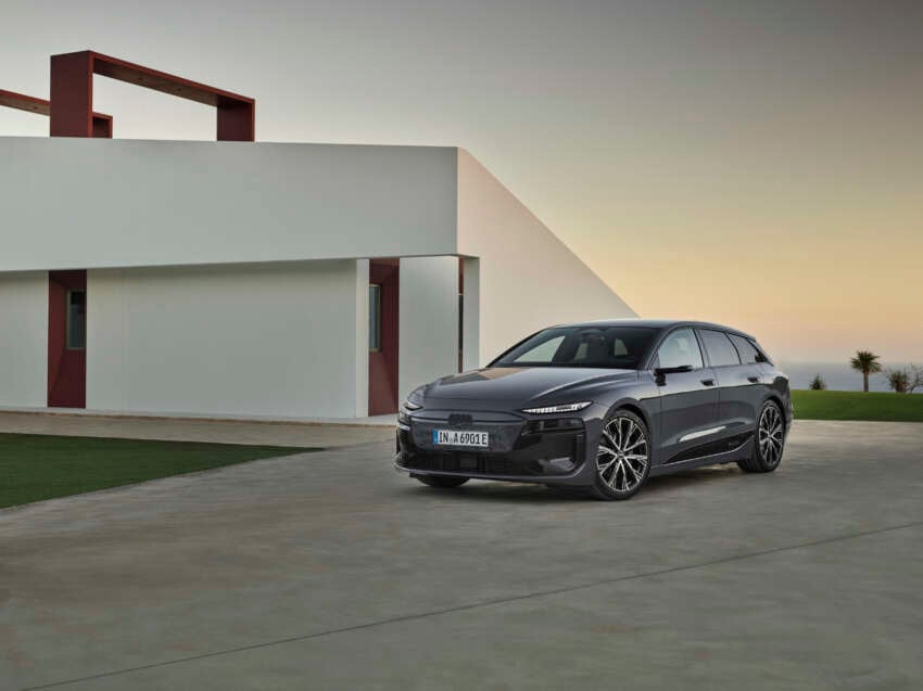 2025 Audi A6 e-tron EV: Sportback and Avant, RWD/S6 AWD, up to 551 PS, 756 km range, 270 kW DC charging 1798792