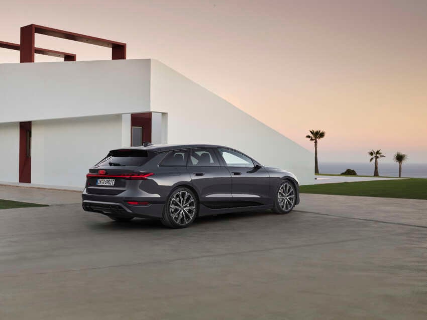 2025 Audi A6 e-tron EV: Sportback and Avant, RWD/S6 AWD, up to 551 PS, 756 km range, 270 kW DC charging 1798795