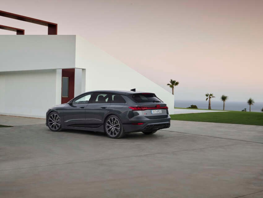 2025 Audi A6 e-tron EV: Sportback and Avant, RWD/S6 AWD, up to 551 PS, 756 km range, 270 kW DC charging 1798797