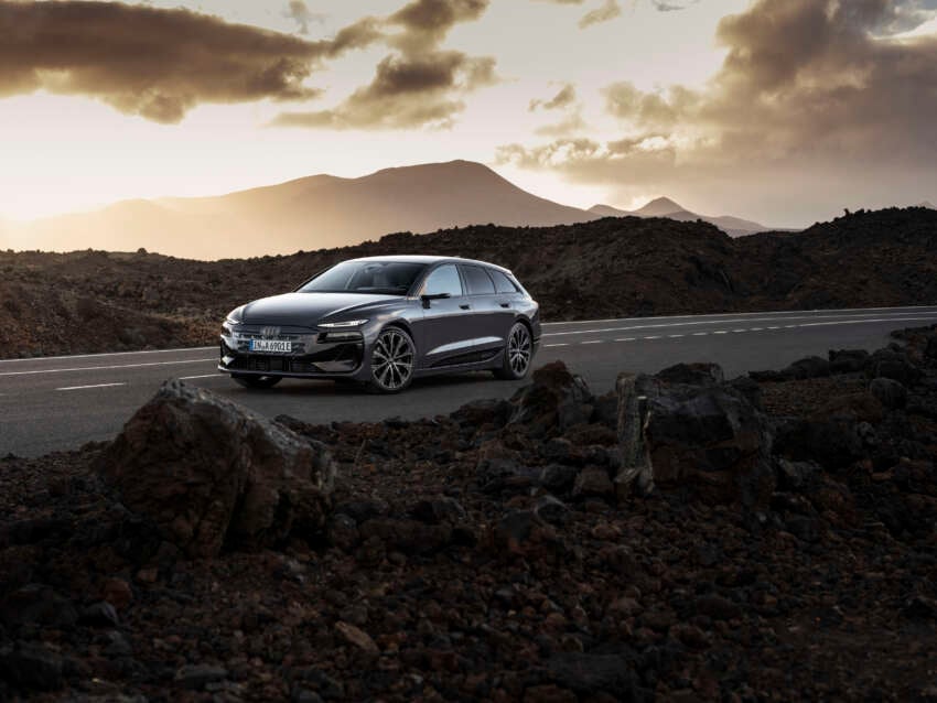 2025 Audi A6 e-tron EV: Sportback and Avant, RWD/S6 AWD, up to 551 PS, 756 km range, 270 kW DC charging 1798801