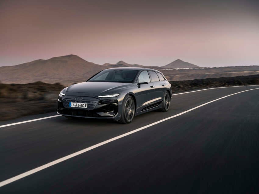 2025 Audi A6 e-tron EV: Sportback and Avant, RWD/S6 AWD, up to 551 PS, 756 km range, 270 kW DC charging 1798808